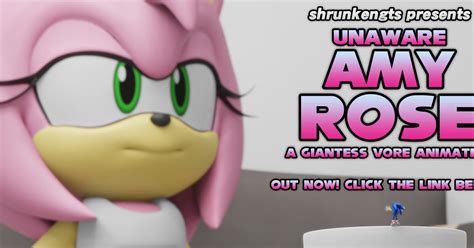 amy rose sexy|macro, macrophilia, microphilia / Unaware Amy Rose .